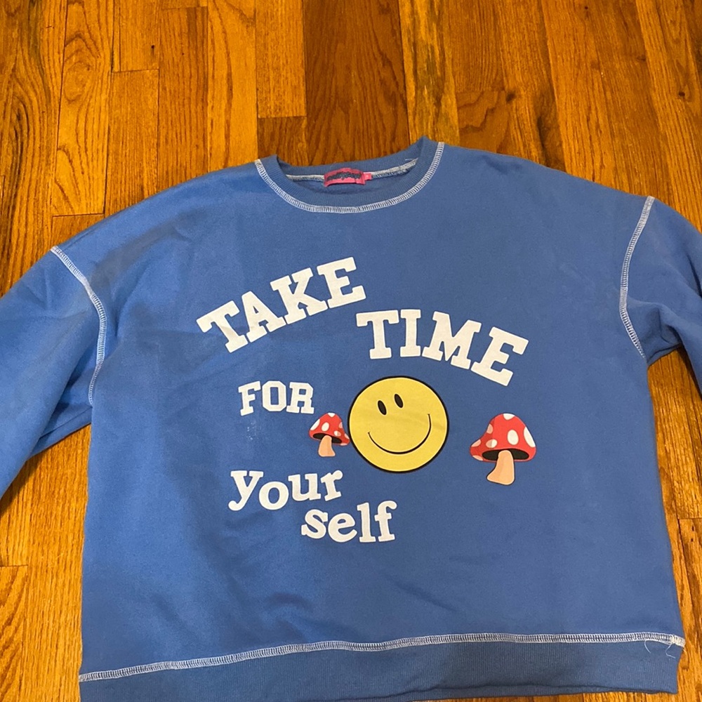 blue edikted crewneck